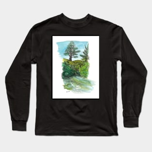 Putāruru Blue Springs Long Sleeve T-Shirt